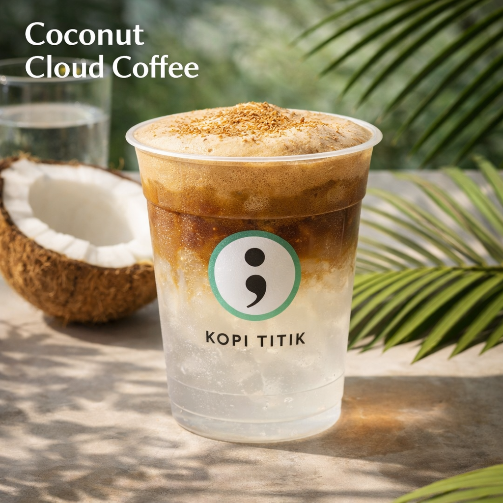 Coconut Cloud Coffee Titik Koma